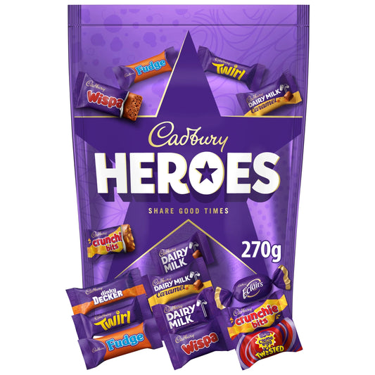 Heroes Pouch 270g by Cadbury