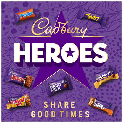 Heroes Tin 600g by Cadbury at The British Vault