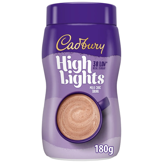 Highlights Milk Chocolate Drink 180g by Cadbury