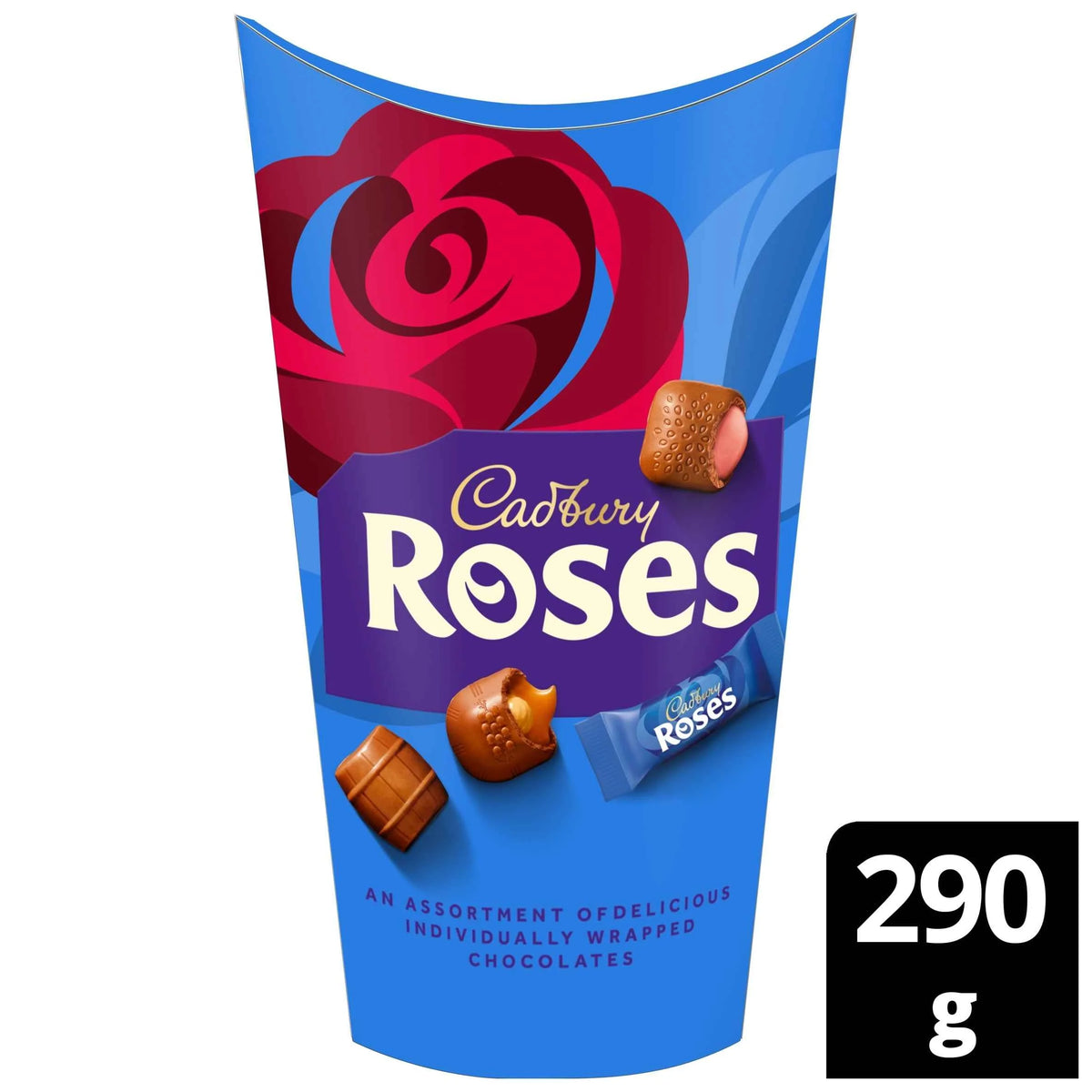 Roses Chocolate Box 290g by Cadbury