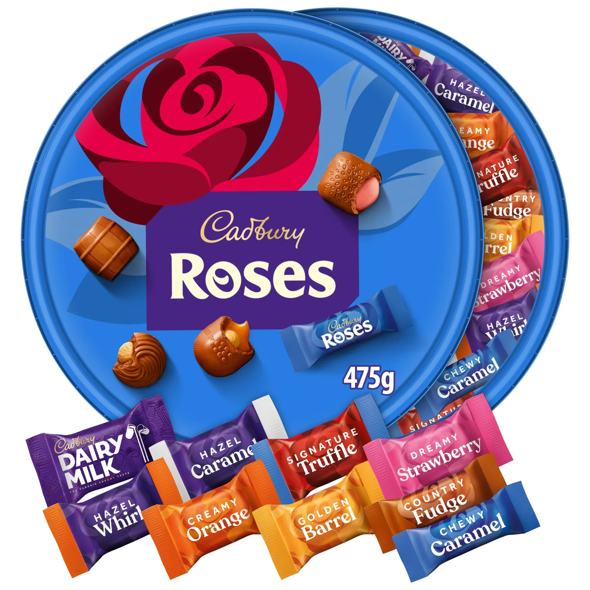 Roses Tub 475g by Cadbury