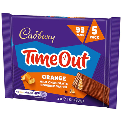 Time Out Orange Milk Chocolate by Cadbury