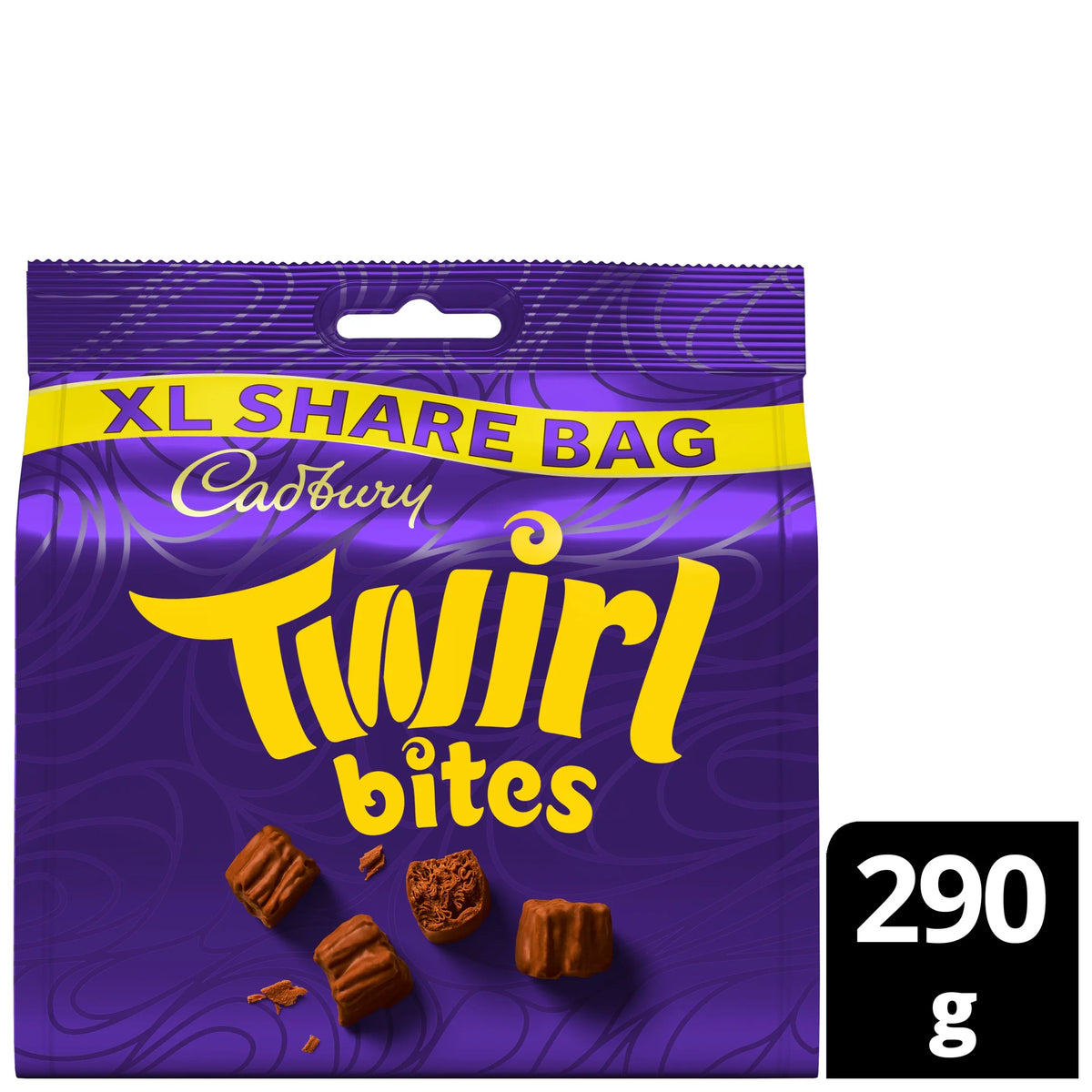 Twirl Bites Milk Chocolate 290g by Cadbury at The British Vault