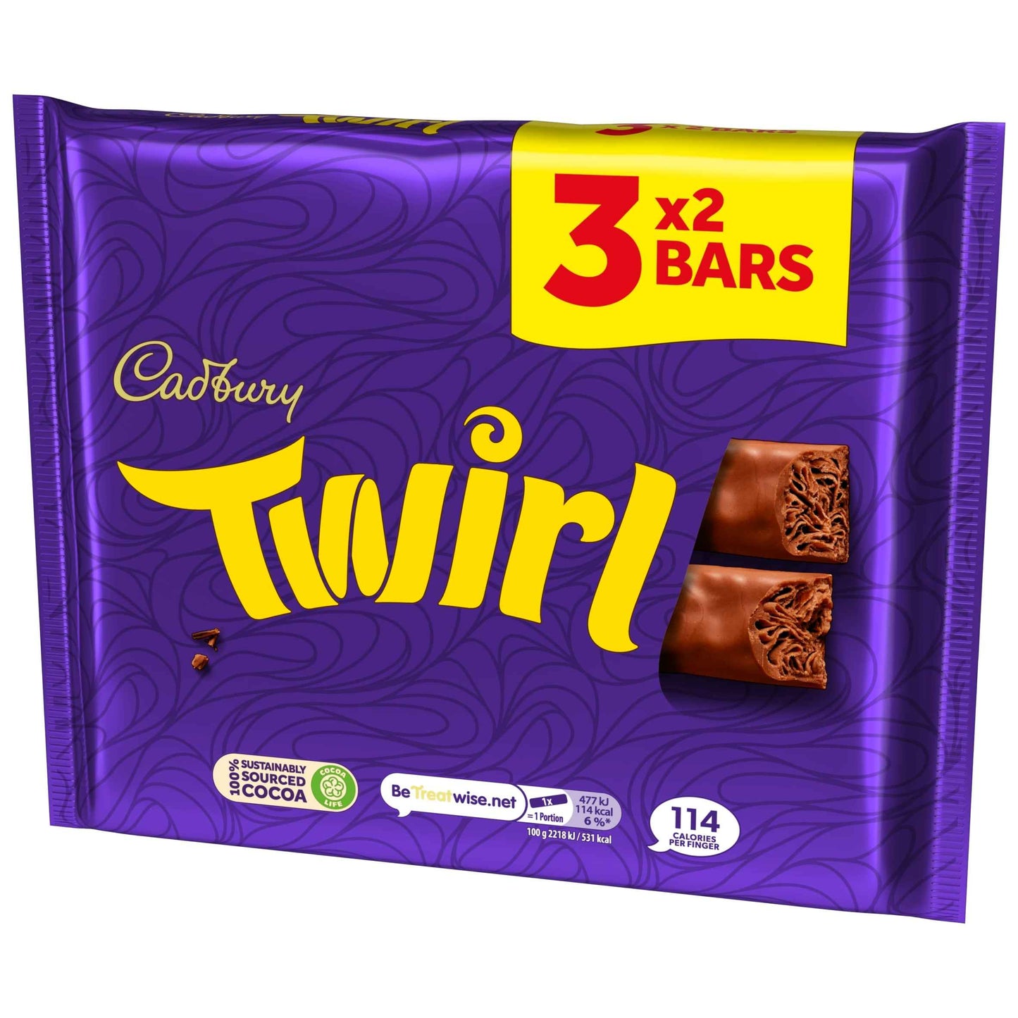 Twirl Chocolate Bar 3 Pack Multipack by Cadbury