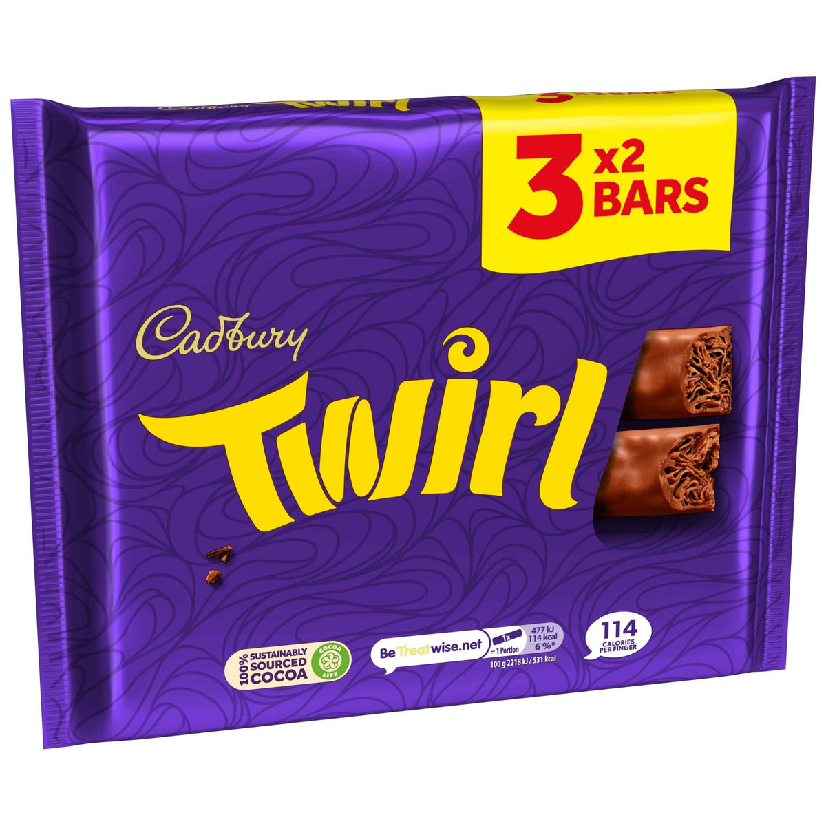 Twirl Chocolate Bar 3 Pack Multipack by Cadbury