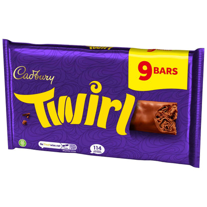 Twirl Chocolate Bar 9 Pack Multipack by Cadbury