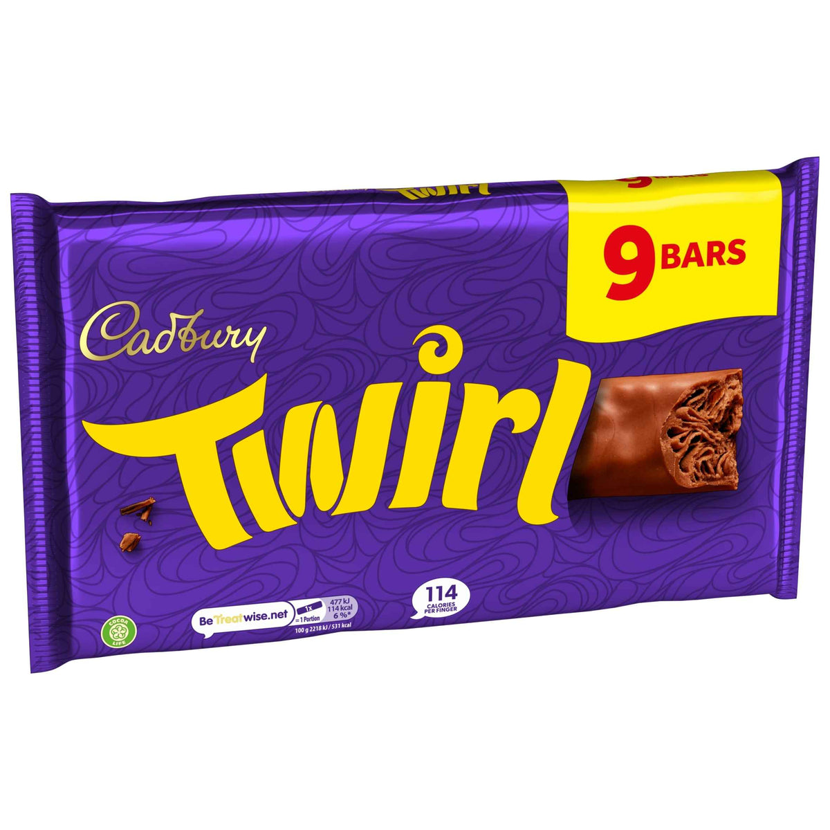 Twirl Chocolate Bar 9 Pack Multipack by Cadbury