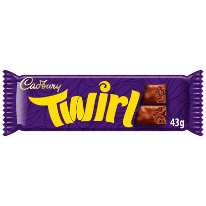 Twirl Chocolate Bar Single 43g by Cadbury
