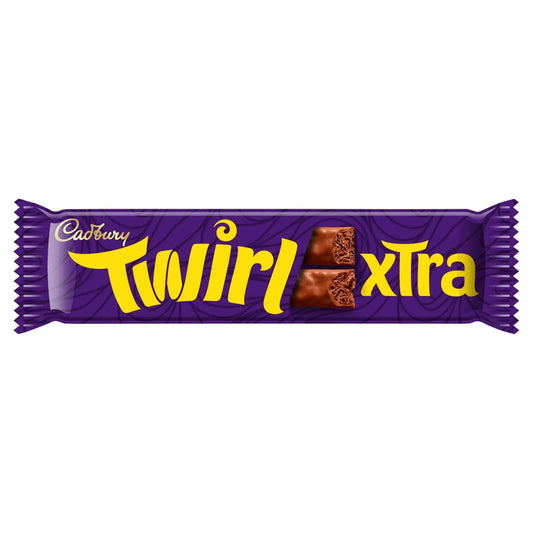 Twirl Xtra Chocolate Duo Bars 54g by Cadbury