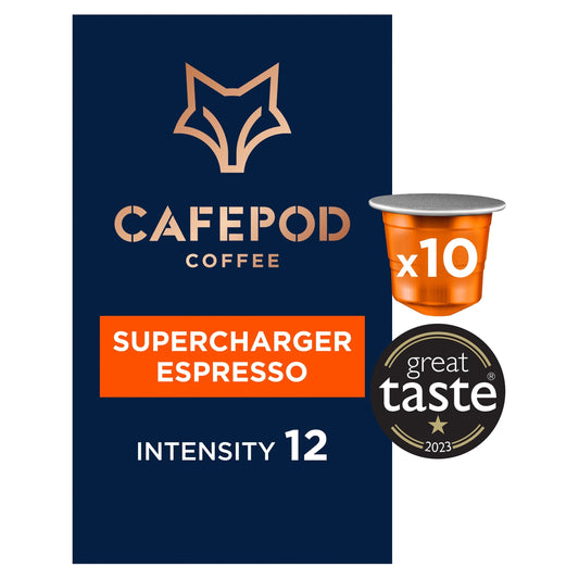 Supercharger 10 Pack 55g by CAFEPOD