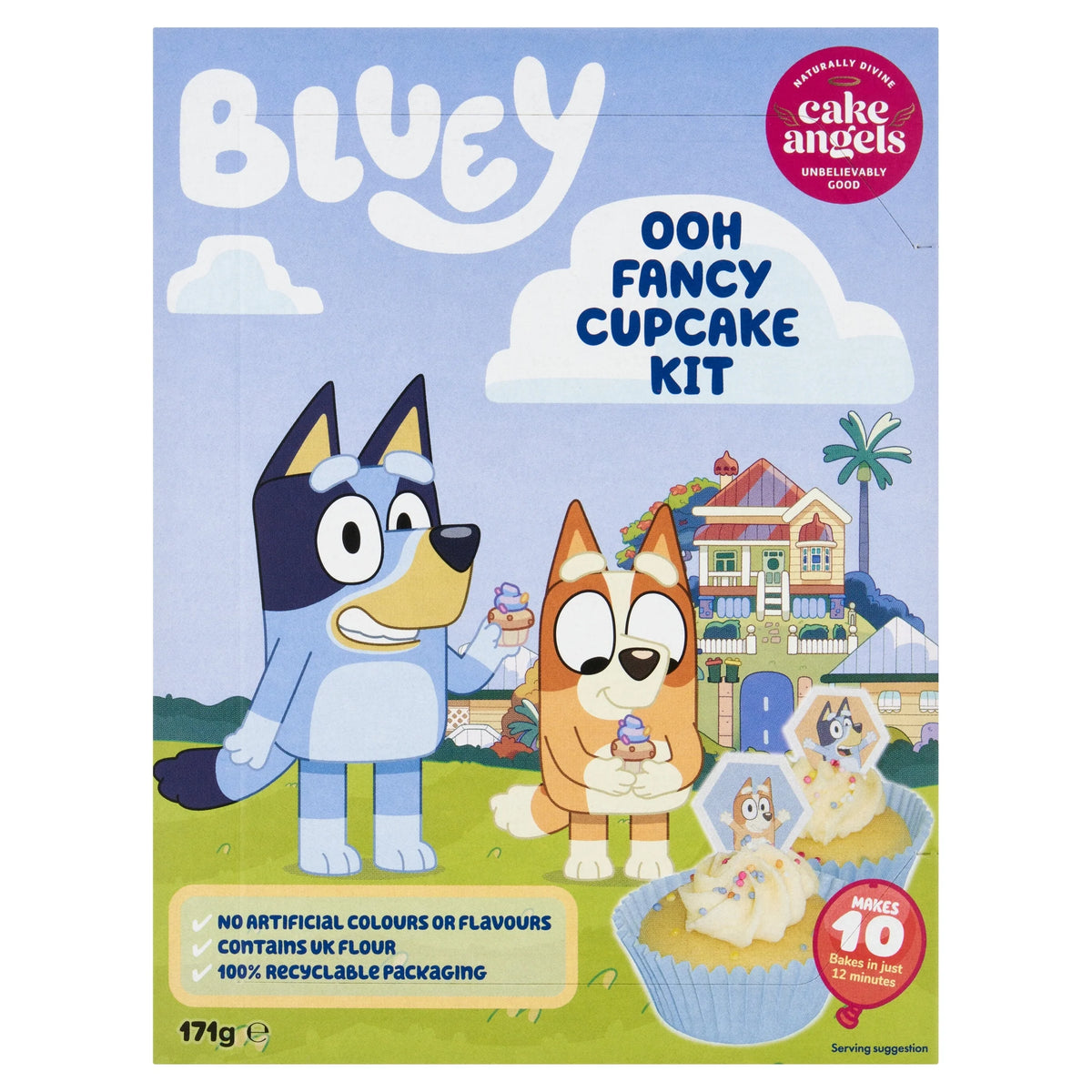 Bluey Cup Cake Kit 171g by CAKE ANGELS