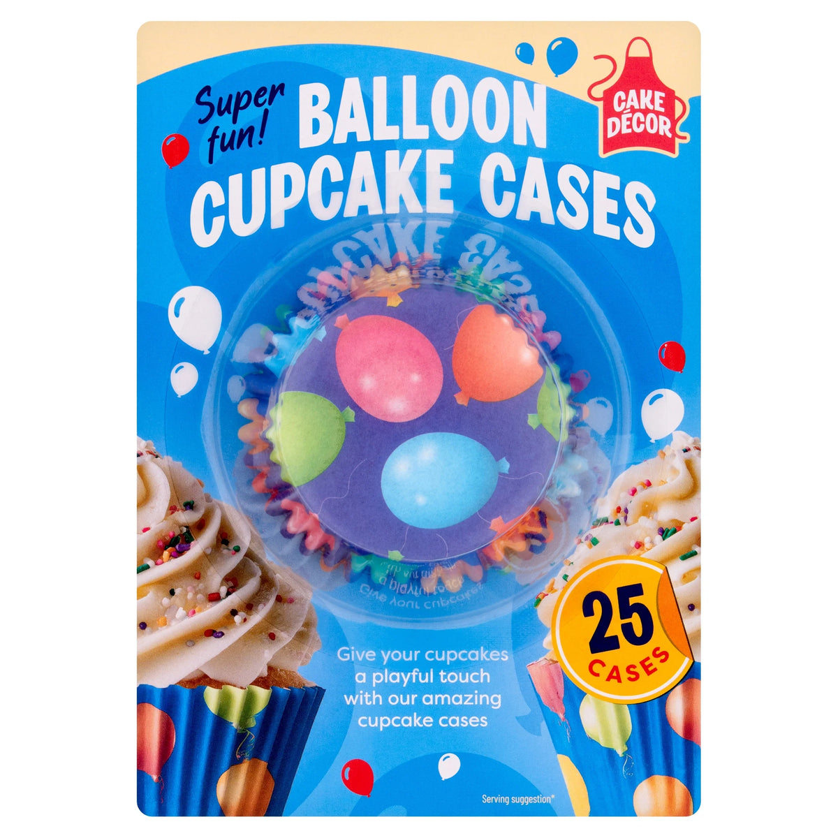 Cupcake 25 Cases by CAKE DECOR