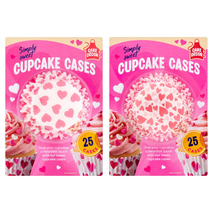 Cupcake 25 Cases by CAKE DECOR