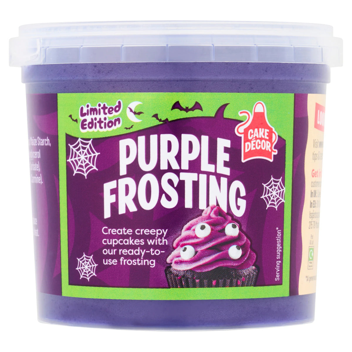 Purple Frosting 300g by CAKE DECOR at The British Vault