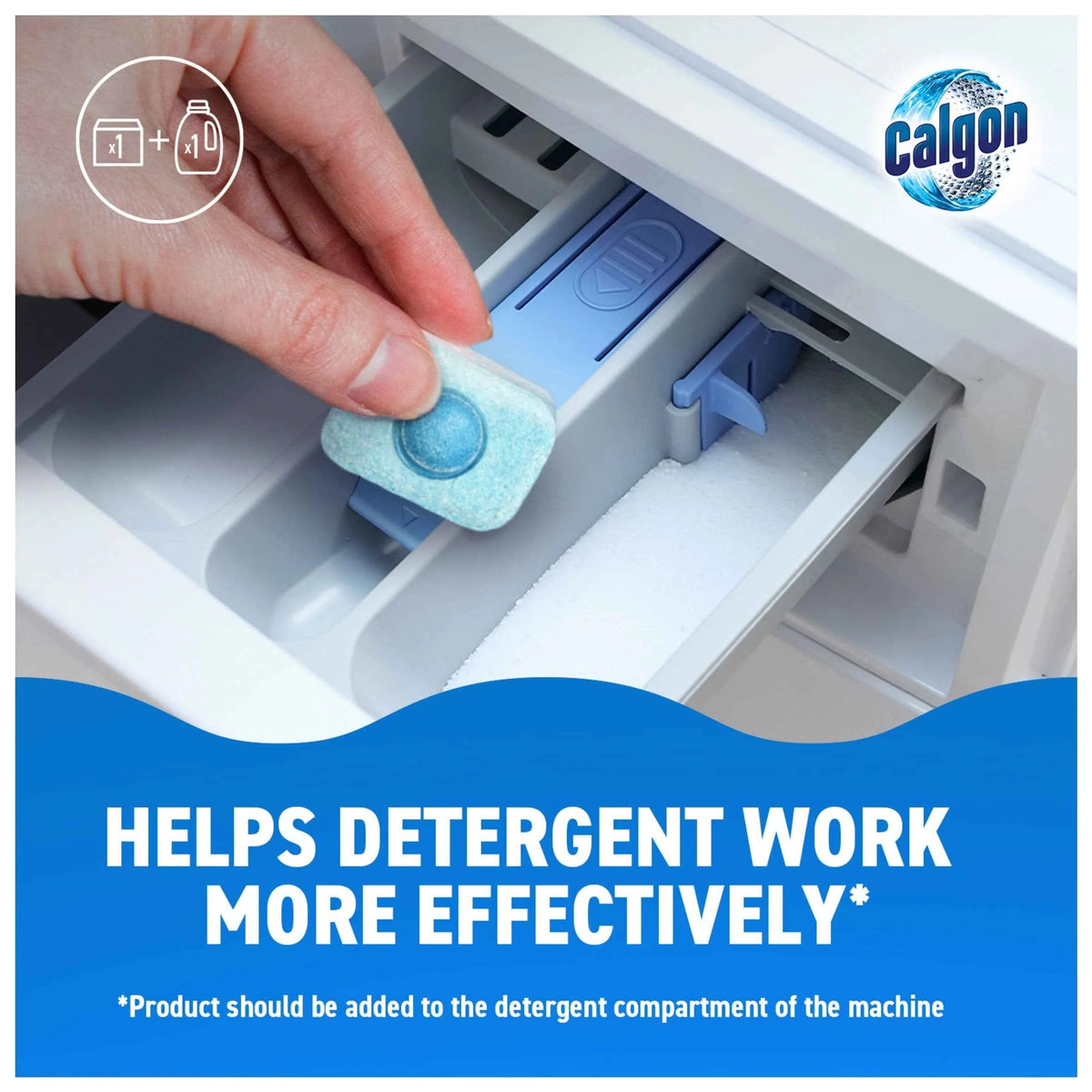 Washing Machine Cleaner Tablets by CALGON