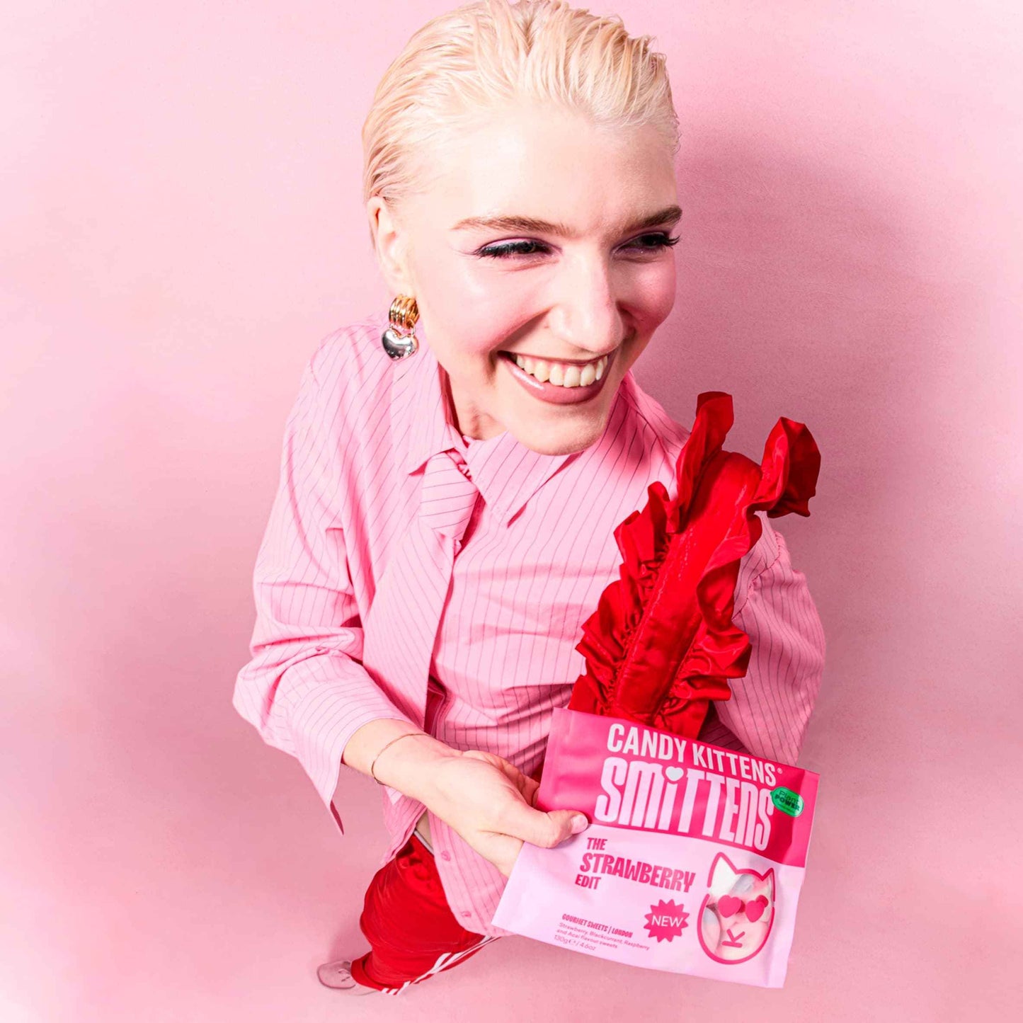 Smittens Strawberry Edit 130g by CANDY KITTENS