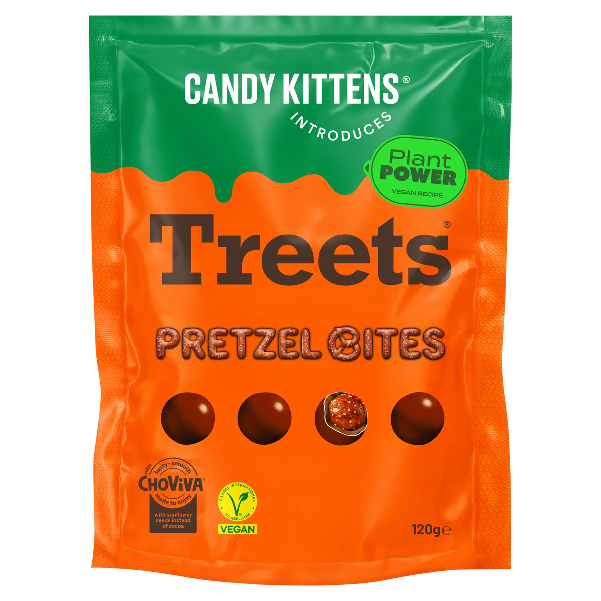 Treets Pretzel Bites 120g by CANDY KITTENS at The British Vault