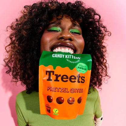 Treets Pretzel Bites 120g by CANDY KITTENS at The British Vault