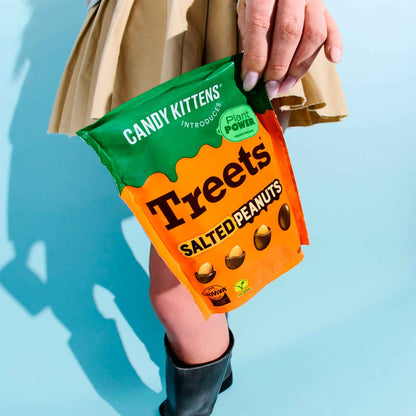 Treets Salted Peanuts 120g by CANDY KITTENS