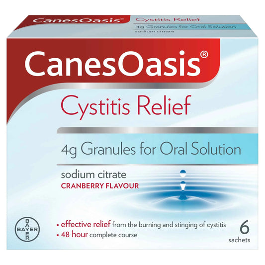 Cystitis Relief Cranberry Sachets by CANESOASIS