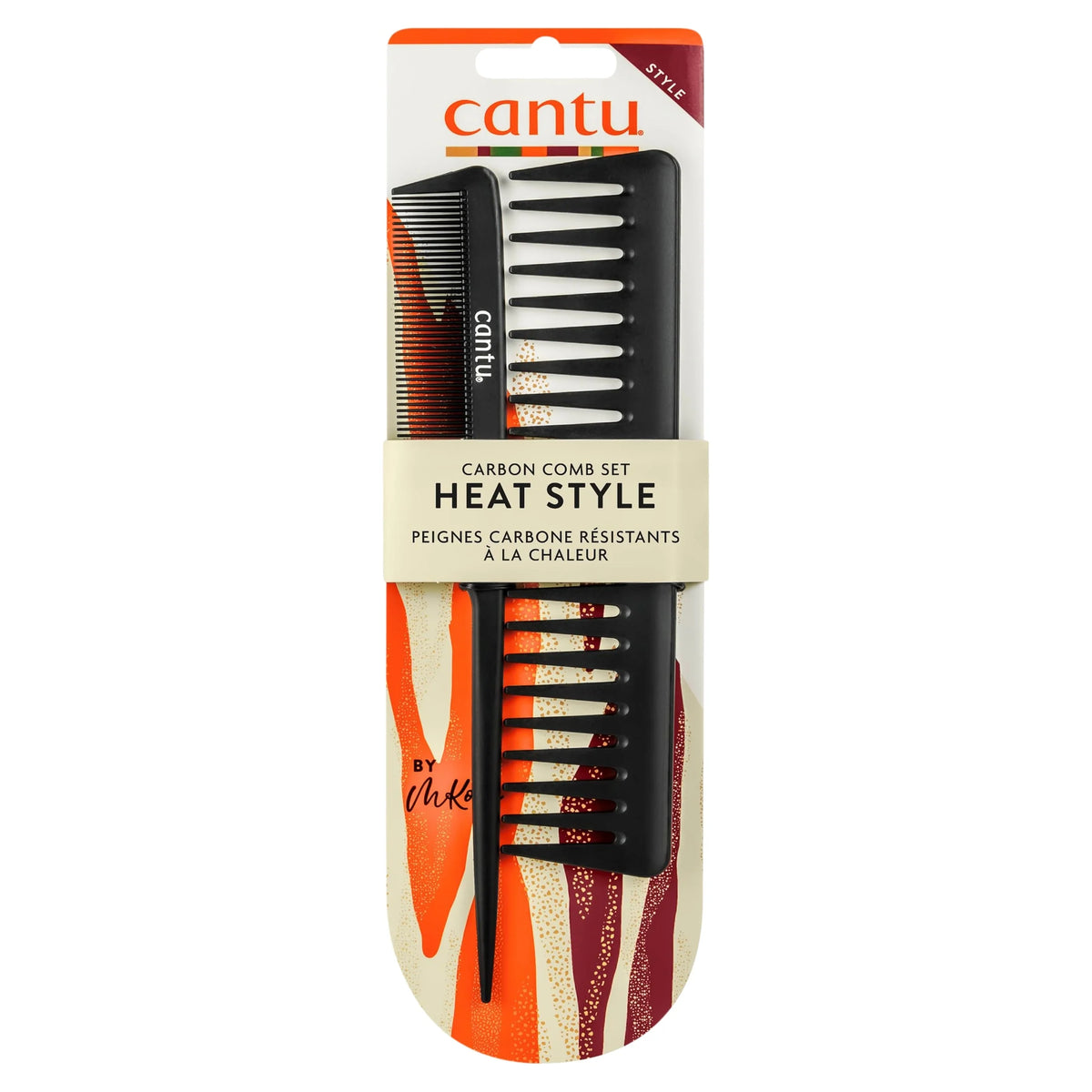 By Mkoby Heat Style Carbon Fibre Combs by CANTU