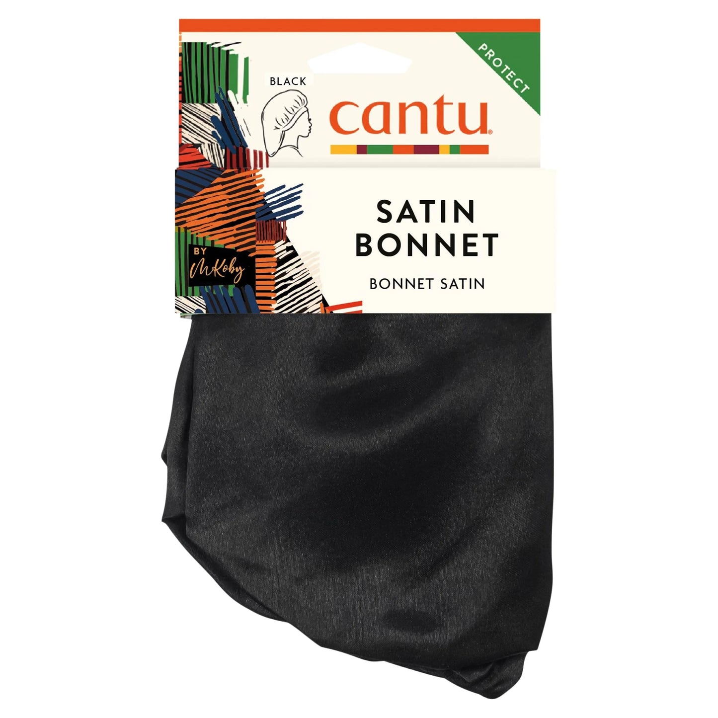 Classic Satin Bonnet Sleep Cap by CANTU