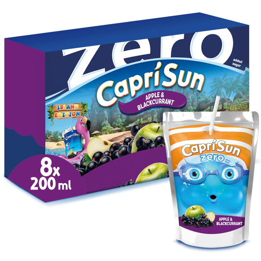 Zero Apple And Blackcurrant 8 X by Capri-Sun