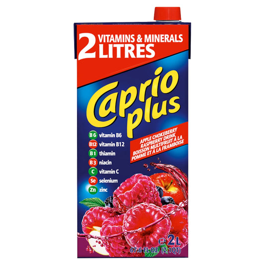 Apple & Raspberry Drink 2 Litre Carton by CAPRIO