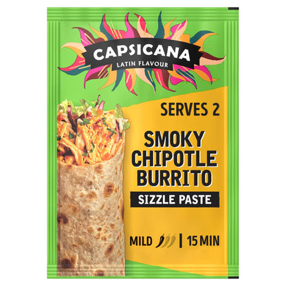 Mexican Burrito Tomato & Chipotle Paste 60g by Capsicana