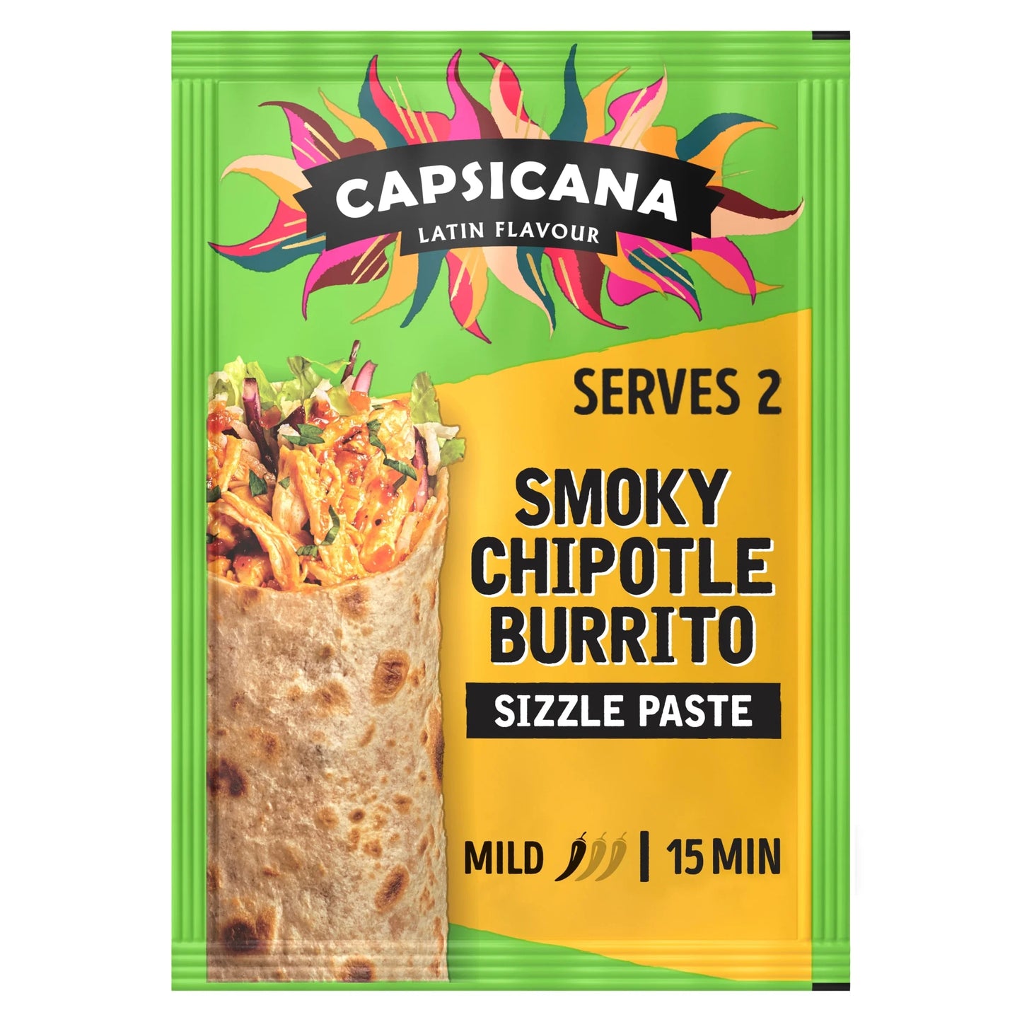 Mexican Burrito Tomato & Chipotle Paste 60g by Capsicana
