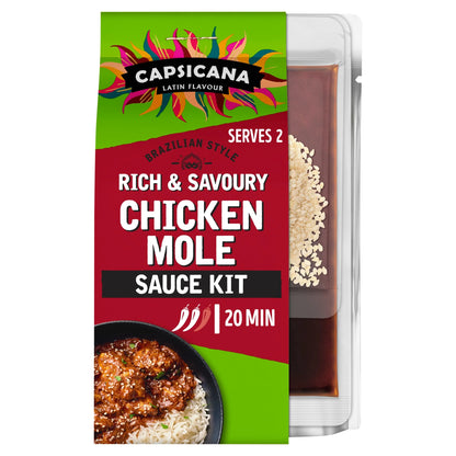 Mexican Chicken Mole Cooking Sauce by Capsicana