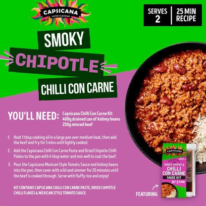 Mexican Chilli Con Carne Cooking by Capsicana