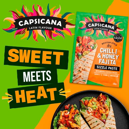 Mexican Fajita Chilli & Honey Paste by Capsicana
