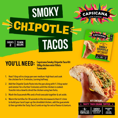 Mexican Smoky Chipotle Taco Meal by Capsicana