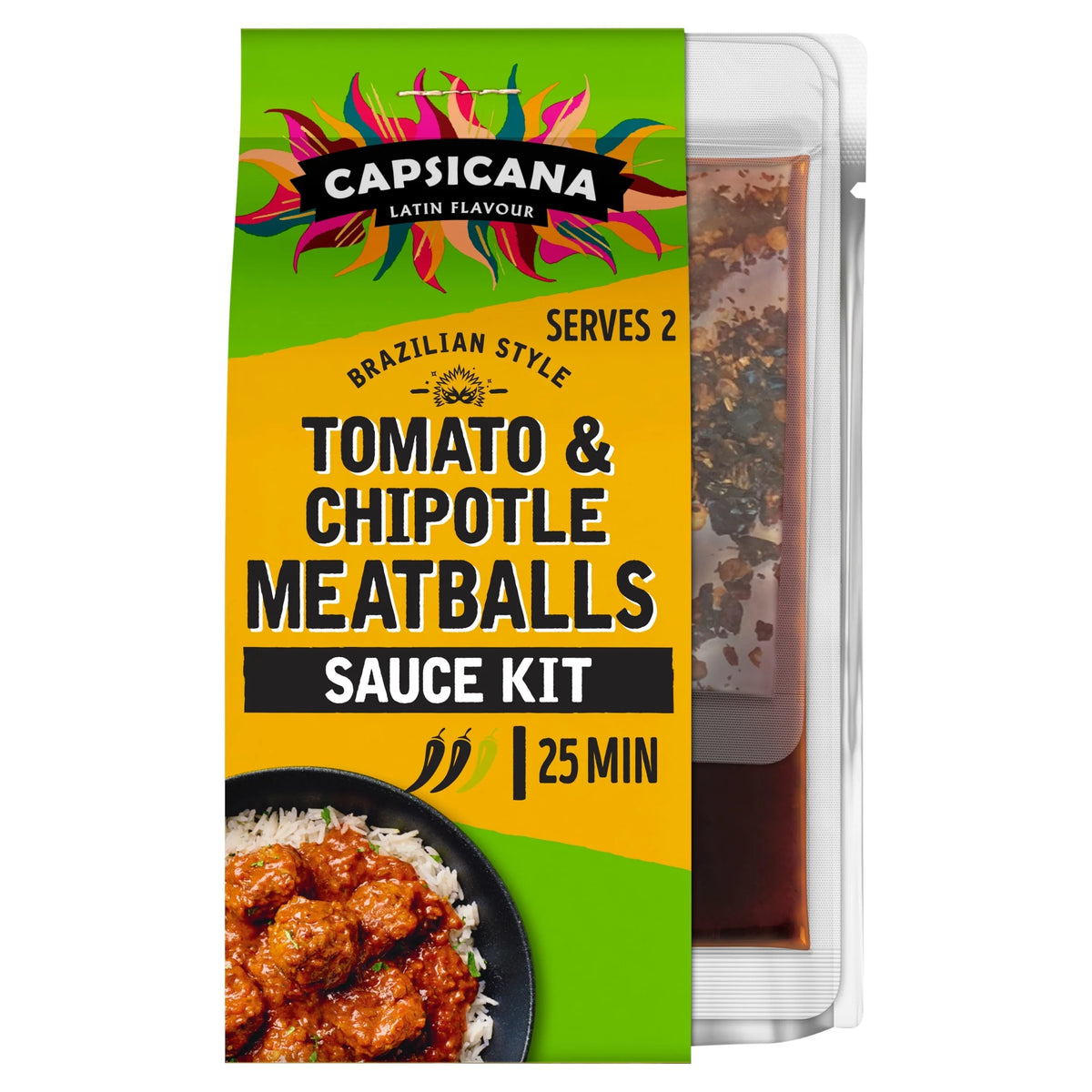 Mexican Tomato & Chipotle Meatballs by Capsicana