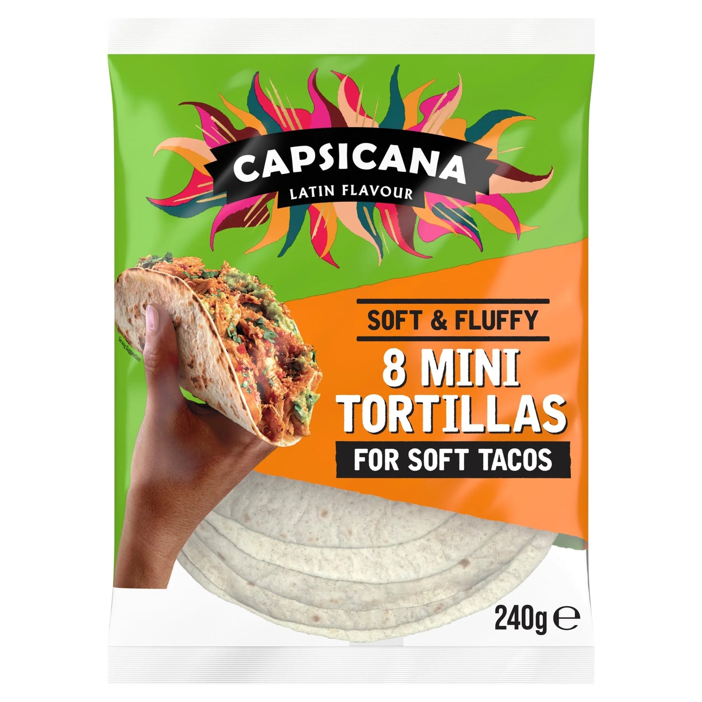 Mini Tortillas Wheat Flour Wraps by Capsicana