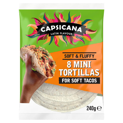 Mini Tortillas Wheat Flour Wraps by Capsicana