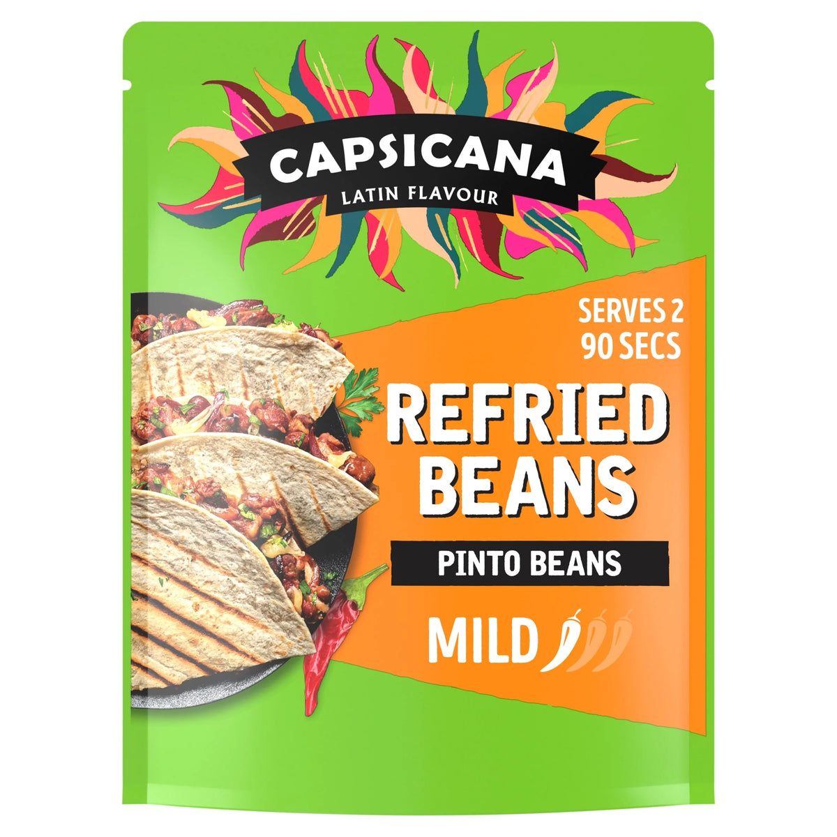 The Ultimate Refried Pinto Beans 200g by Capsicana