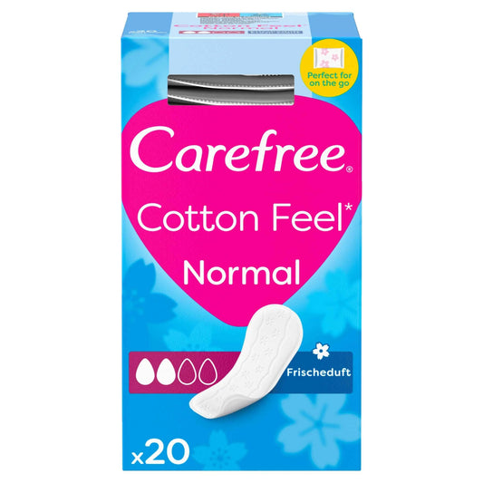 Cotton Fresh Scent Pantyliners 20 Pack by CAREFREE