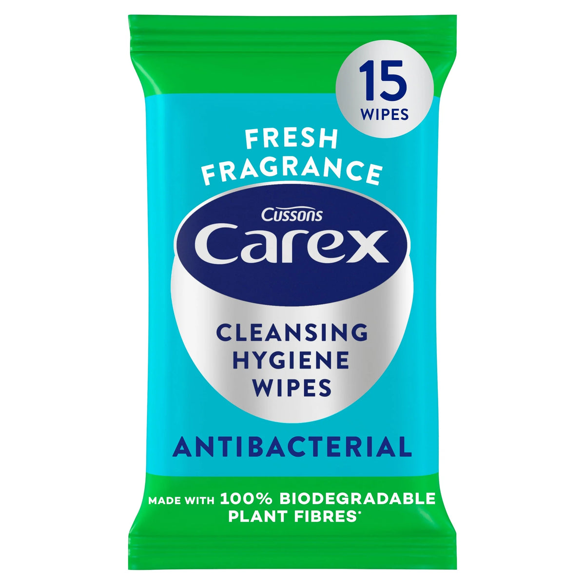 Antibacterial Cleansing Hygiene Wipes by CAREX