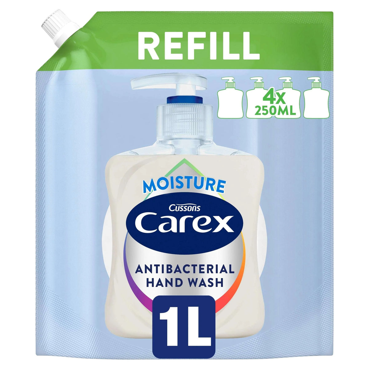 Handwash Moisture Refill 1000ml by CAREX