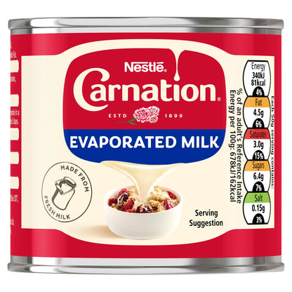 Evaporated Milk Tin 170g by CARNATION