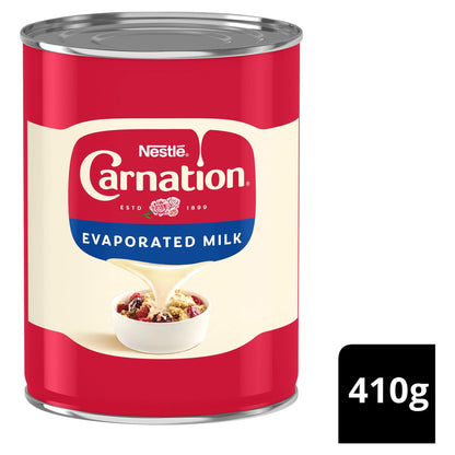 Evaporated Milk Tin 410g by CARNATION
