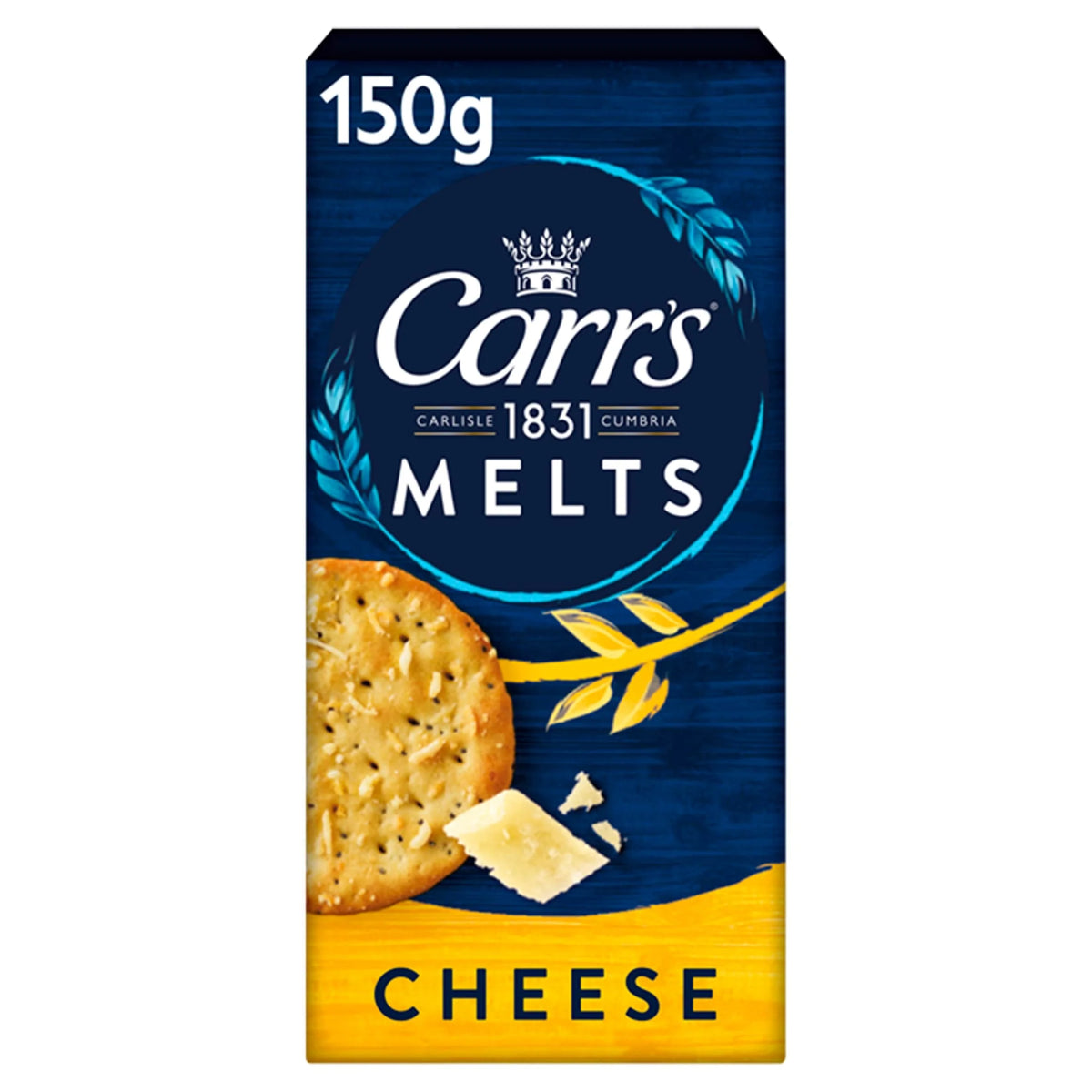 Melts Cheese Crackers 150g by Carr's