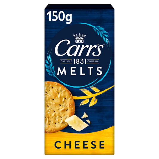 Melts Cheese Crackers 150g by Carr's