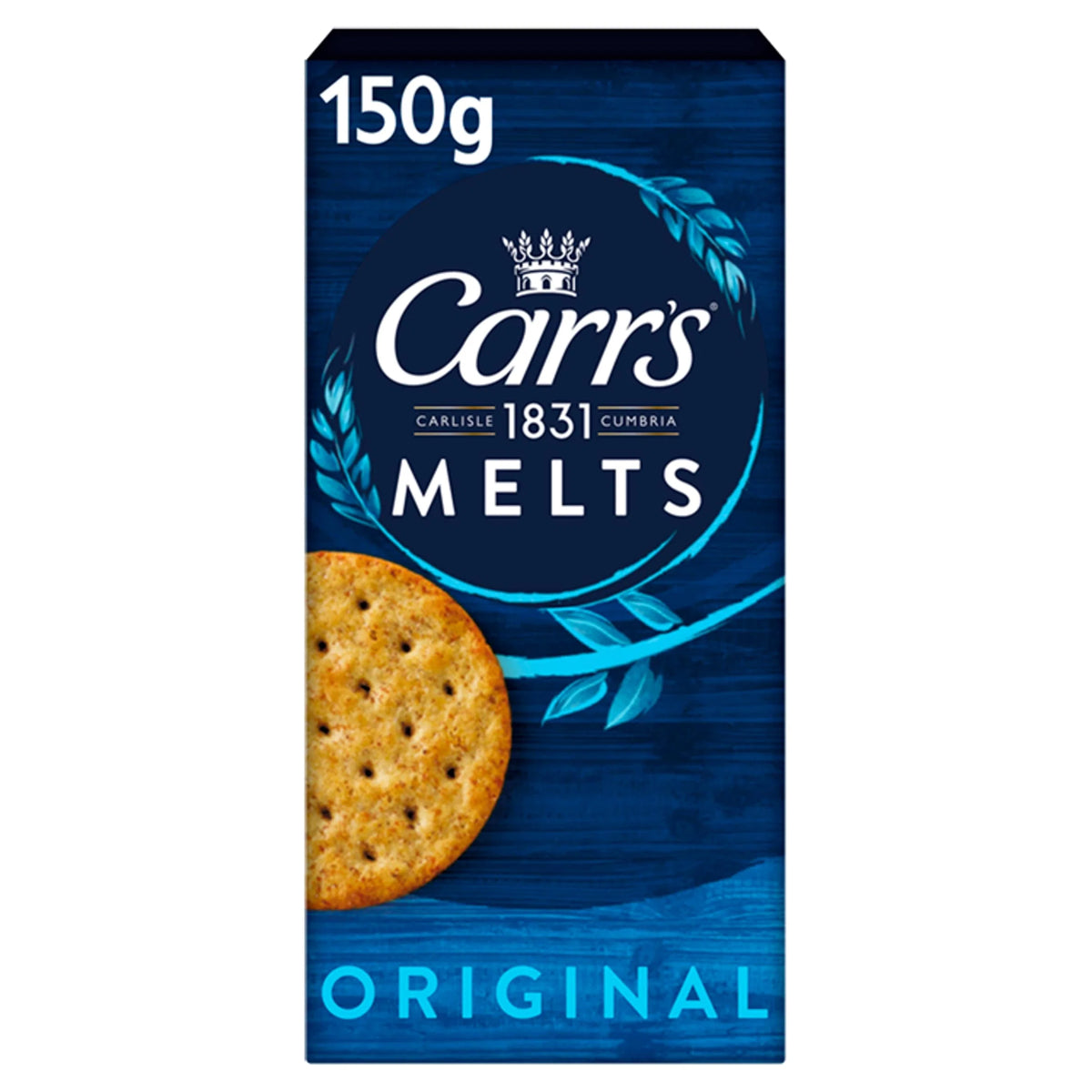 Melts Original Crackers 150g by Carr's