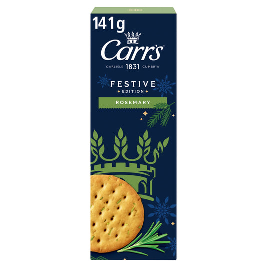 Rosemary Crackers 141g by Carr's at The British Vault