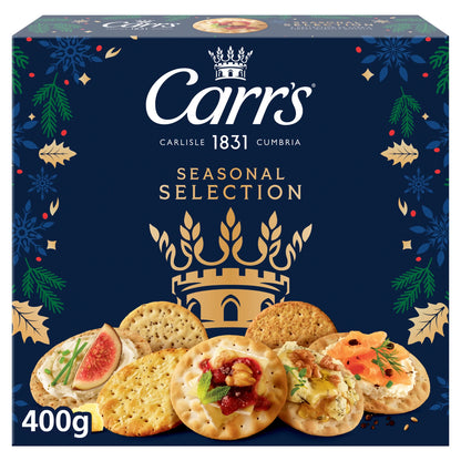 Seasonal Selection Biscuits 400g by Carr's at The British Vault