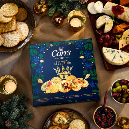 Seasonal Selection Biscuits 400g by Carr's at The British Vault