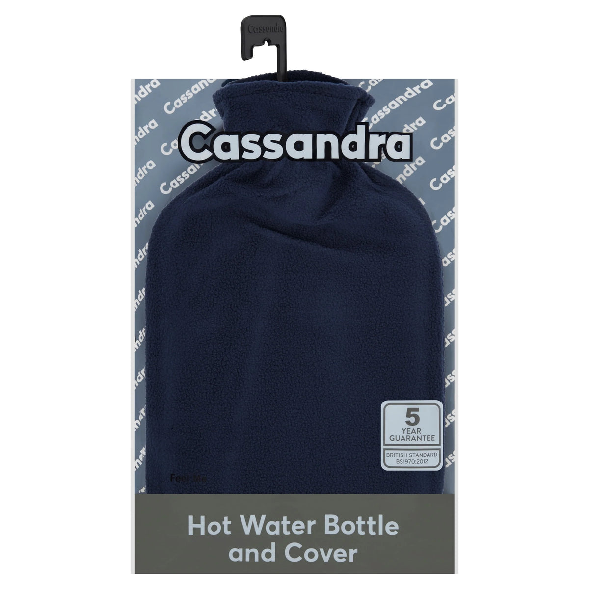 Fleece Hot Water Bottle And Cover by CASSANDRA